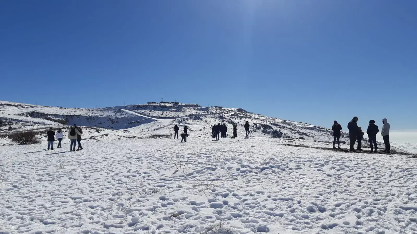 שלג בחרמון 22/12/18 שלג בחרמון 22/12/18