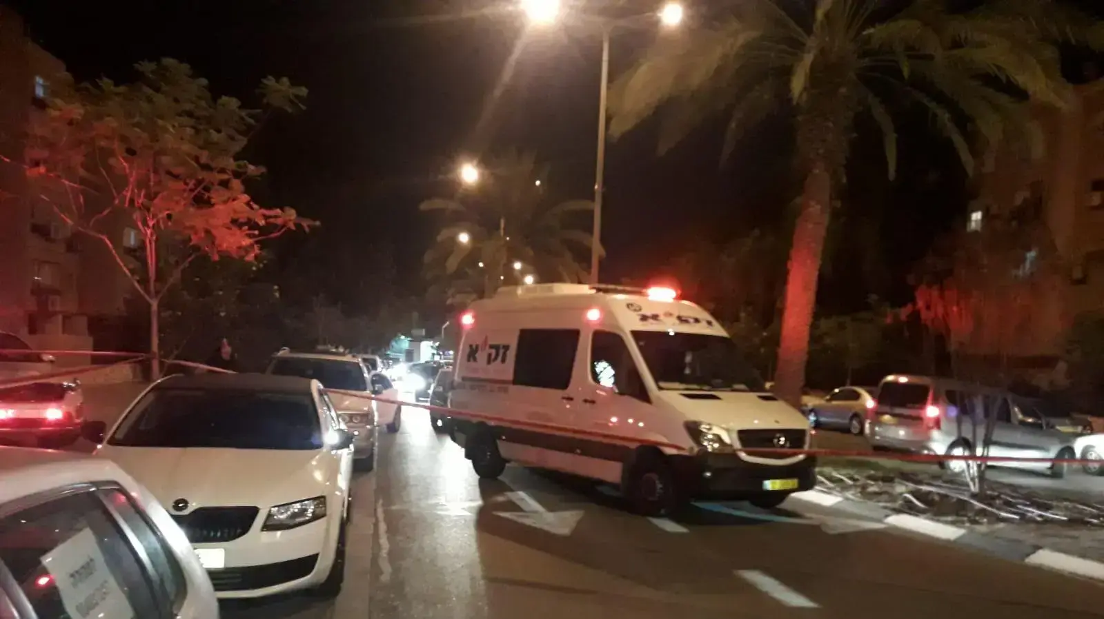 זירת הרצח בבאר שבע 23 בדצמבר 2018 זירת הרצח בבאר שבע 23 בדצמבר 2018