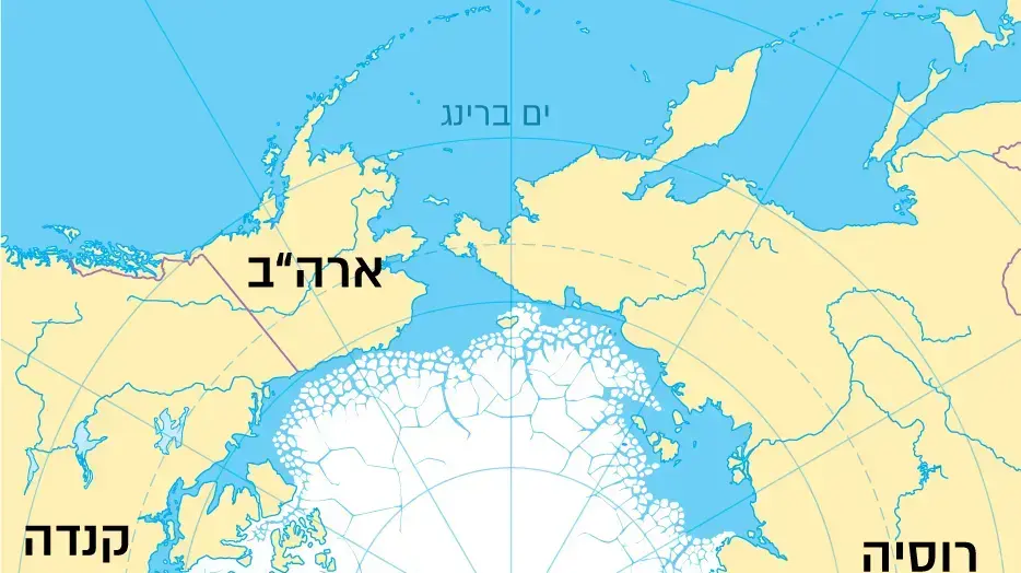 מפה קוטב פוני מפה קוטב פוני