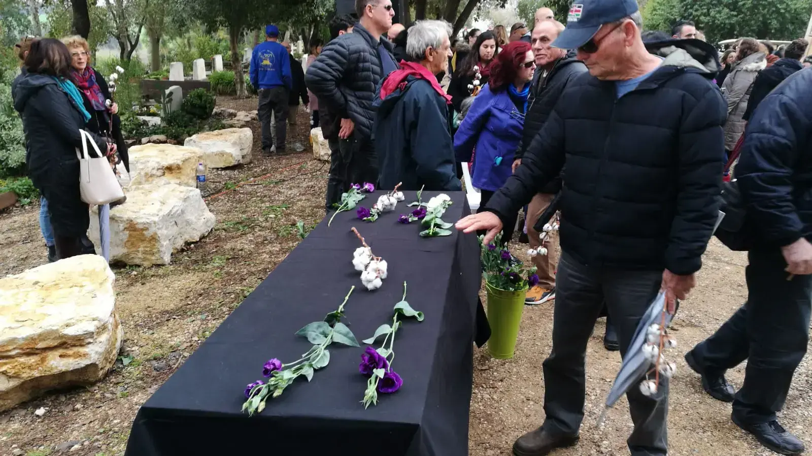 קברו של צביקה לוי האבא של החיילים הבודדים, 31 בדצמבר 2018 קברו של צביקה לוי האבא של החיילים הבודדים, 31 בדצמבר 2018
