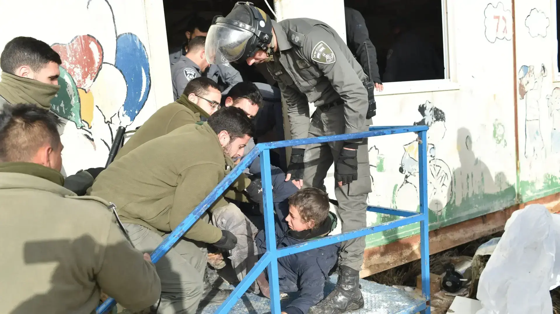 פינוי עמונה 3 בינואר 2019 