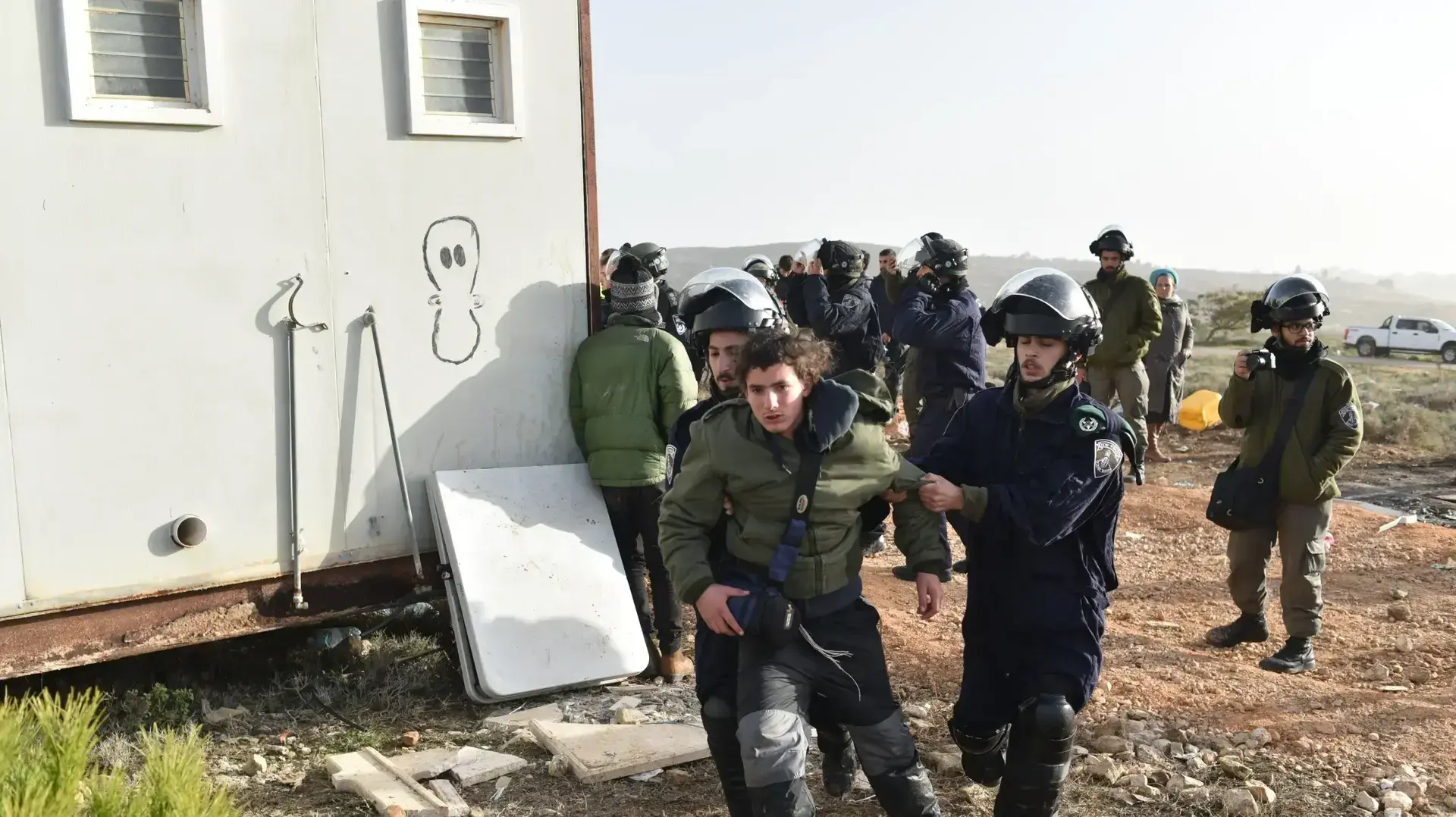 פינוי עמונה 3 בינואר 2019 פינוי עמונה 3 בינואר 2019