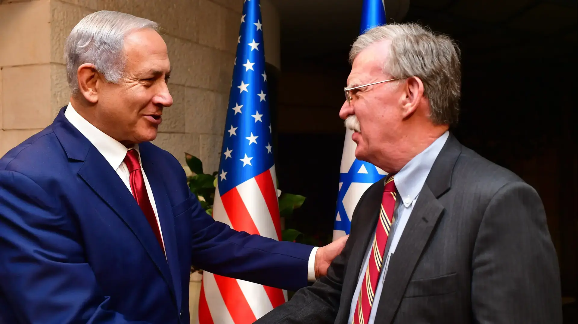 ראש הממשלה בנימין נתניהו נפגש עם היועץ לביטחון לאומי האמריקאי ג'ון בולטון במעון ראש הממשלה בירושלים ראש הממשלה בנימין נתניהו נפגש עם היועץ לביטחון לאומי האמריקאי ג'ון בולטון במעון ראש הממשלה בירושלים