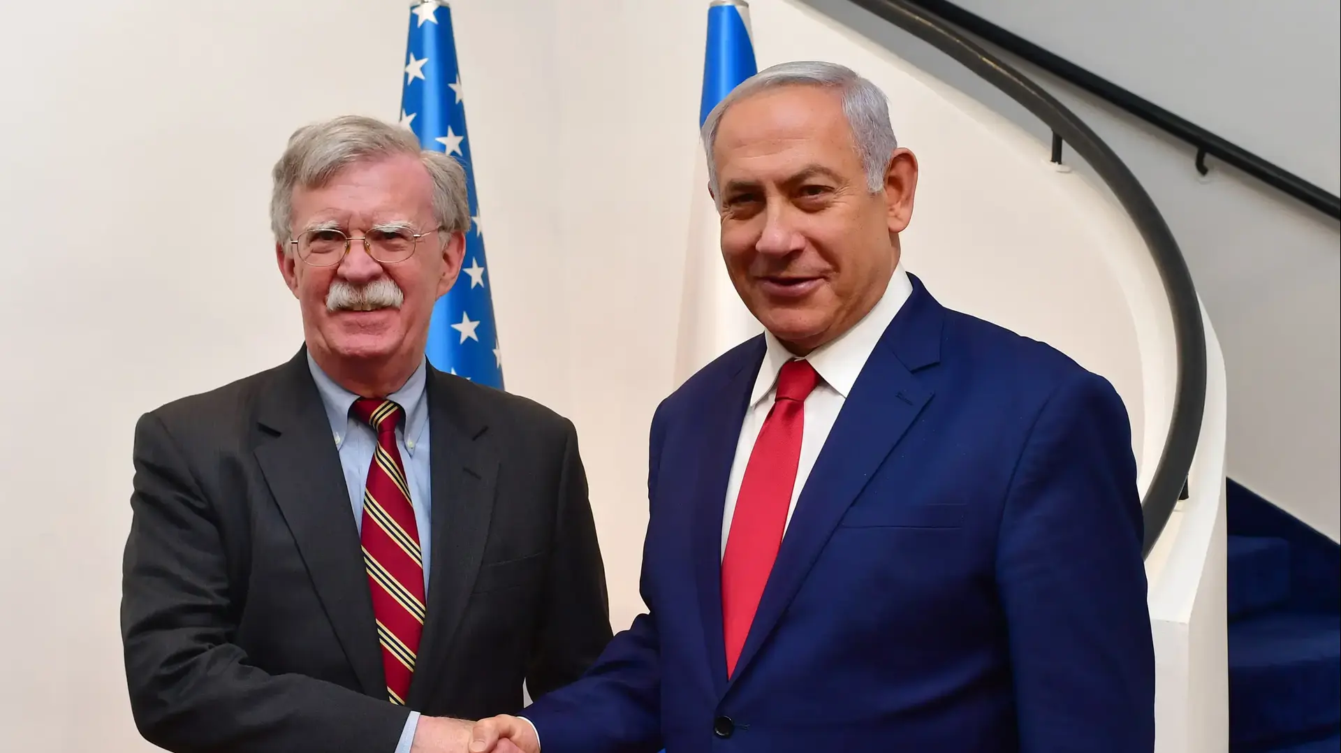 ראש הממשלה בנימין נתניהו נפגש עם היועץ לביטחון לאומי האמריקאי ג'ון בולטון במעון ראש הממשלה בירושלים ראש הממשלה בנימין נתניהו נפגש עם היועץ לביטחון לאומי האמריקאי ג'ון בולטון במעון ראש הממשלה בירושלים