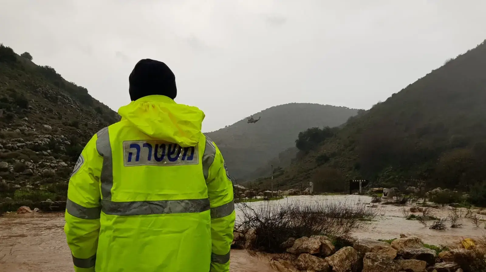 ערוכים סריקות לאיתור החייל שנסחף ונעדר בנחל חילזון 