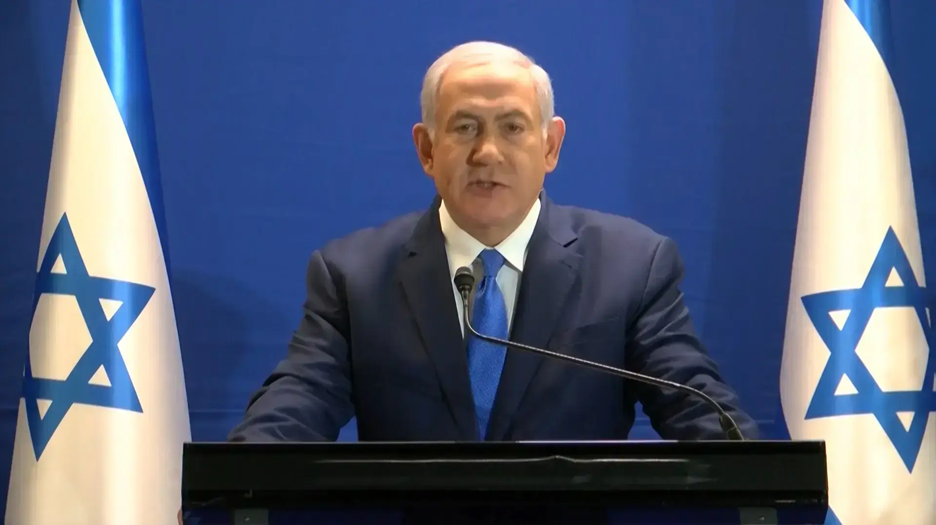 ראש הממשלה בנימין נתניהו בהצהרה מיוחדת, 7 בינואר ראש הממשלה בנימין נתניהו בהצהרה מיוחדת, 7 בינואר