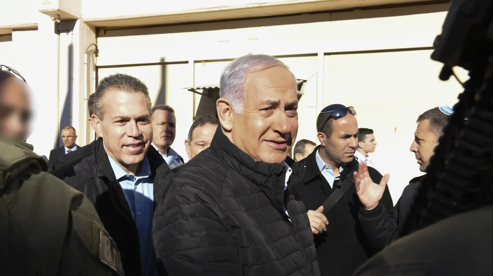 ראש הממשלה ושר הביטחון בנימין נתניהו והשר לביטחון פנים גלעד ארדן ביקרו הבוקר בבסיס הימ״מ כדי לשבח את הלוחמים על הפעולות האחרונות, 10 בינואר 2018 ראש הממשלה ושר הביטחון בנימין נתניהו והשר לביטחון פנים גלעד ארדן ביקרו הבוקר בבסיס הימ״מ כדי לשבח את הלוחמים על הפעולות האחרונות, 10 בינואר 2018