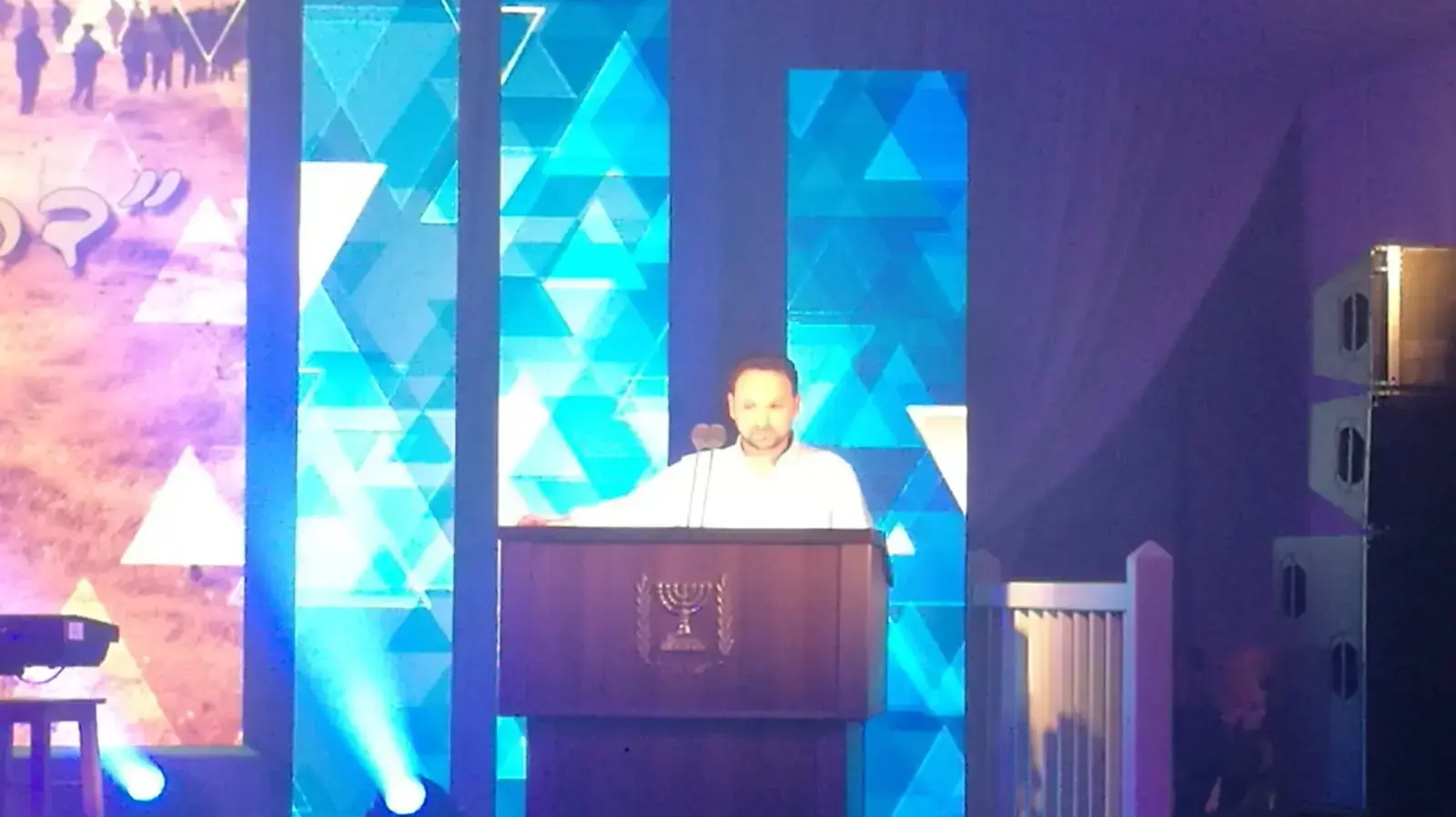 גיא איזנקוט בנו של הרמטכ"ל גדי איזנקוט בטקס הפרידה ממנו בקריה בתל אביב ב-13 בינואר 2018 גיא איזנקוט בנו של הרמטכ"ל גדי איזנקוט בטקס הפרידה ממנו בקריה בתל אביב ב-13 בינואר 2018