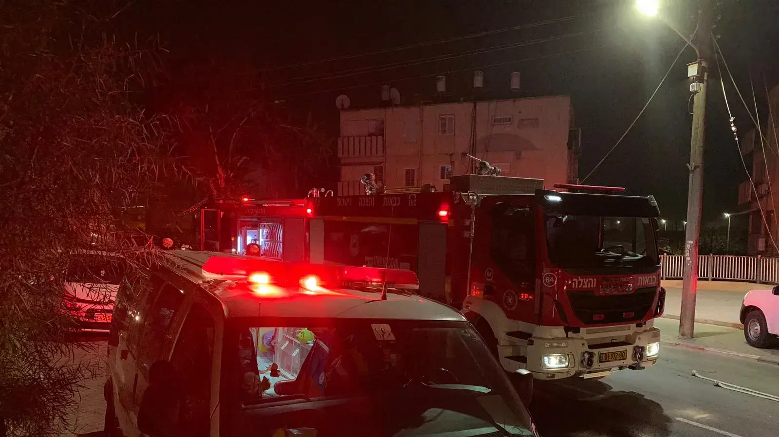 שריפה באופקים 14 בינואר 2019 שריפה באופקים 14 בינואר 2019