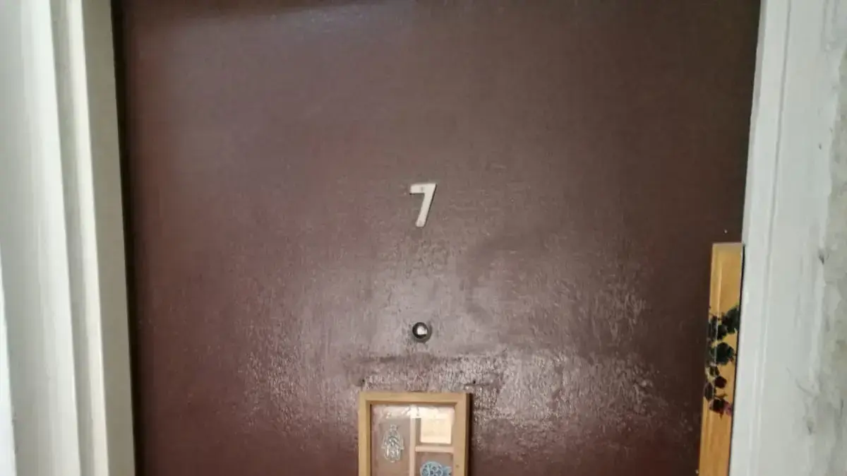 דלת הבית, של הנרצחים ברצח הכפול בירושלים 14 בינואר 2018 