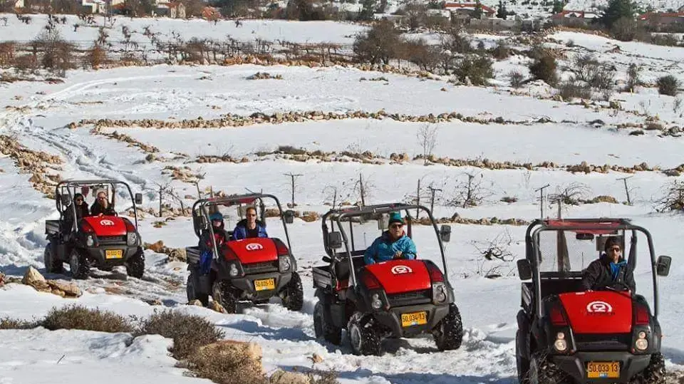 נערכים לשלג ולמבקרים בגוש עציון, 14 בינואר 2019 נערכים לשלג ולמבקרים בגוש עציון, 14 בינואר 2019