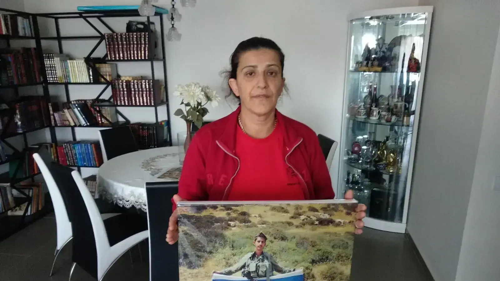 דריה אמו של אביתר יוספי, חייל צה"ל שטבע בנחל חילזון, 15 בינואר 2019 דריה אמו של אביתר יוספי, חייל צה"ל שטבע בנחל חילזון, 15 בינואר 2019