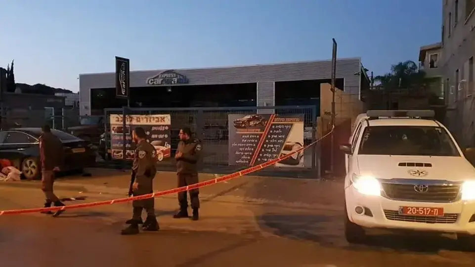 זירת הרצח בטירה 15 בינואר 2019 זירת הרצח בטירה 15 בינואר 2019
