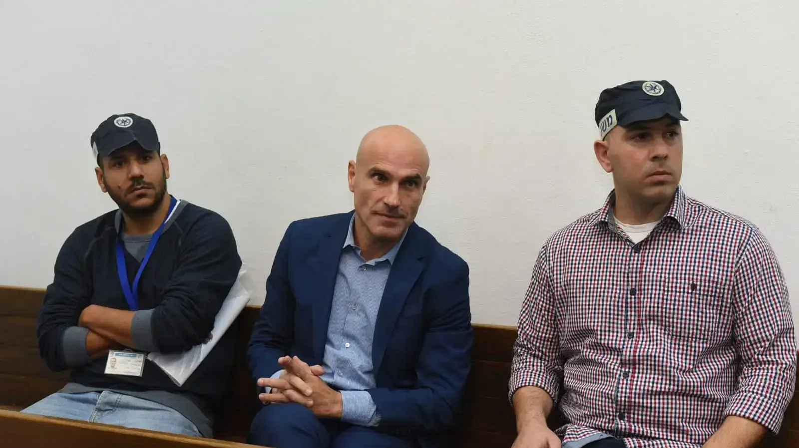 בכיר במערכת המשפט במהלך הארכת מעצרו בבית משפט השלום, ת"א 16 בינואר 2019 בכיר במערכת המשפט במהלך הארכת מעצרו בבית משפט השלום, ת"א 16 בינואר 2019