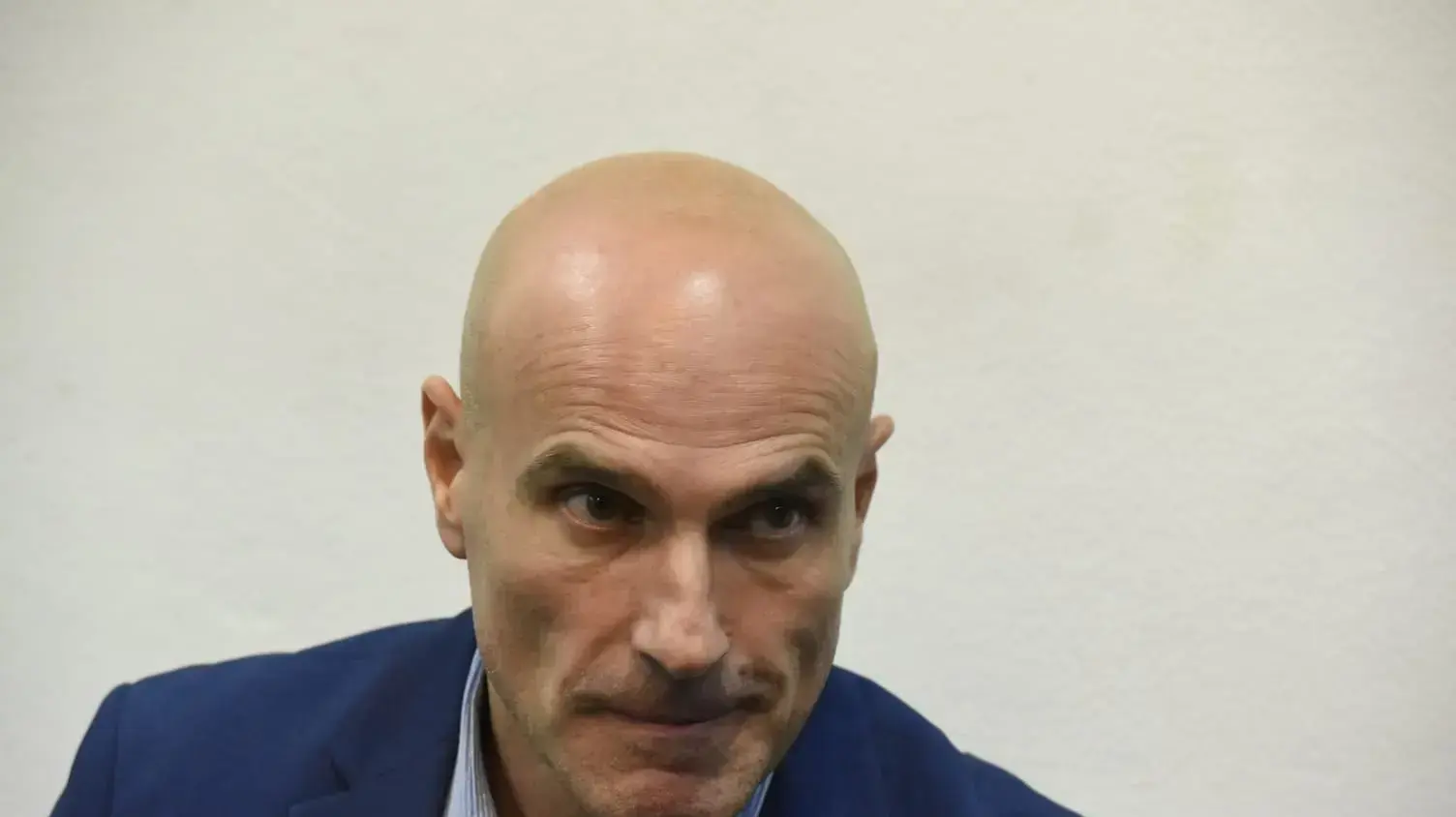 בכיר במערכת המשפט במהלך הארכת מעצרו בבית משפט השלום, ת"א 16 בינואר 2019 