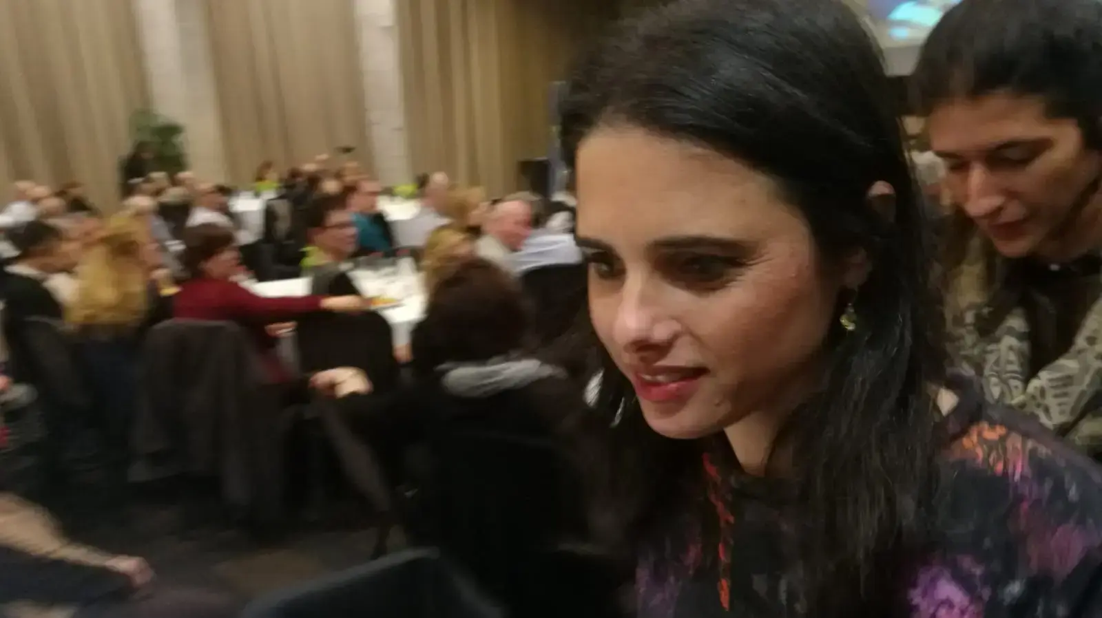 איילת שקד בכנס לשכת עורי הדין במלון דן, ירושלים איילת שקד בכנס לשכת עורי הדין במלון דן, ירושלים