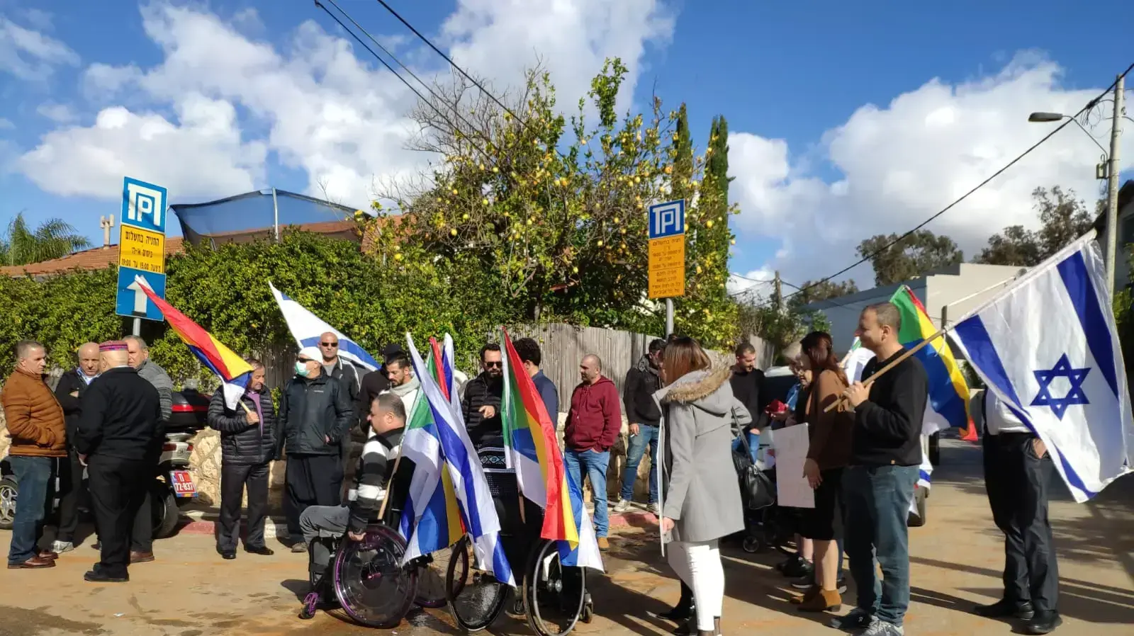 המפגינים הדרוזים נגד חוק הלאום לקראת פגישה עם השרה איילת שקד המפגינים הדרוזים נגד חוק הלאום לקראת פגישה עם השרה איילת שקד