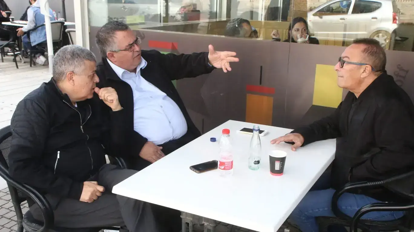 יחיאל זהר ראש עירית נתיבות עם דוד ביטן ואיציק דנינו ראש עירית אופקים ,18 בינואר 2019 יחיאל זהר ראש עירית נתיבות עם דוד ביטן ואיציק דנינו ראש עירית אופקים ,18 בינואר 2019