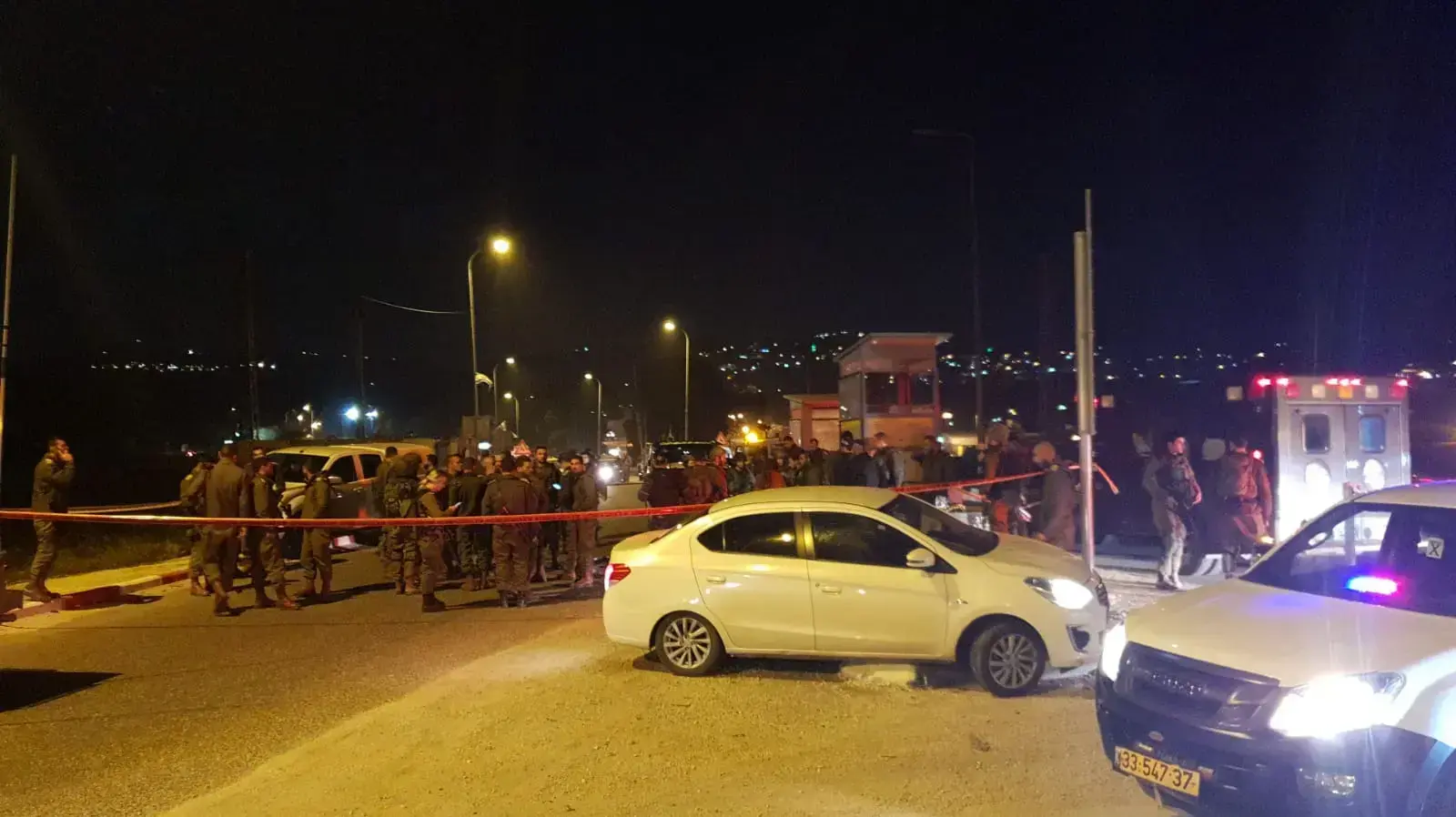 זירת פיגוע הדיקרה בשומרון 21 בינואר 2019 זירת פיגוע הדיקרה בשומרון 21 בינואר 2019