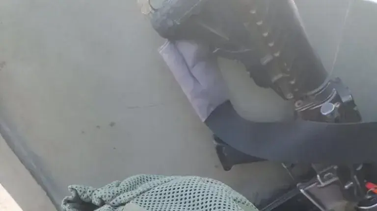 הקסדה של קצין צה"ל שנפצע במהלך עימותים בגבול רצ"ע 22 בינאור 2019 הקסדה של קצין צה"ל שנפצע במהלך עימותים בגבול רצ"ע 22 בינאור 2019