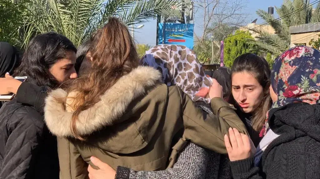 אלפים בבית משפחתה של איה מסארווה שנרצחה באוסטרליה בבאקה אל-גרבייה ב-23 בינואר 2019 אלפים בבית משפחתה של איה מסארווה שנרצחה באוסטרליה בבאקה אל-גרבייה ב-23 בינואר 2019