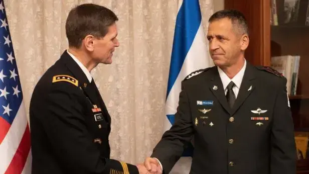 הרמטכ"ל, אביב כוכבי וגנרל ג׳וזף ווטל, מפקד סנטקום - פיקוד המרכז של הצבא האמריקני במהלך פגישתם 23 בינאור 2019 הרמטכ"ל, אביב כוכבי וגנרל ג׳וזף ווטל, מפקד סנטקום - פיקוד המרכז של הצבא האמריקני במהלך פגישתם 23 בינאור 2019
