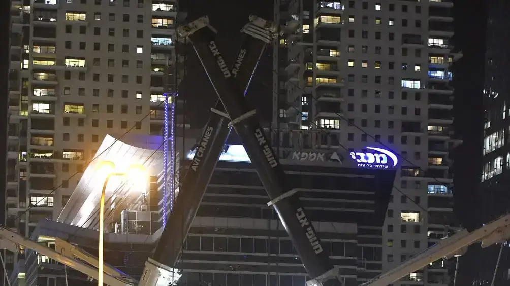 עבודות להקמת גשר יהודית בתל אביב וסגירת נתיבי איילון, 25 בינואר 2019 עבודות להקמת גשר יהודית בתל אביב וסגירת נתיבי איילון, 25 בינואר 2019