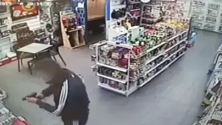 שוד בתחנת דלק בקרית גת