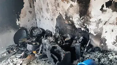 הנזק שנגרם כתוצאה מקטטה בין שתי משפחות בכפר מנדא על רקע תוצאות הבחירות המקומיות שנגררה לאלימות, 28 בינואר 2019 הנזק שנגרם כתוצאה מקטטה בין שתי משפחות בכפר מנדא על רקע תוצאות הבחירות המקומיות שנגררה לאלימות, 28 בינואר 2019