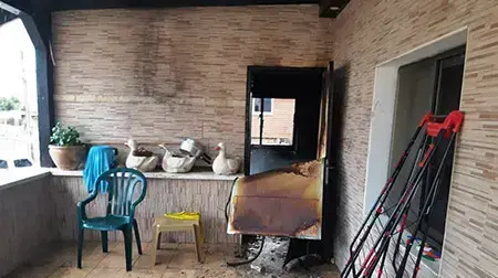הנזק שנגרם כתוצאה מקטטה בין שתי משפחות בכפר מנדא על רקע תוצאות הבחירות המקומיות שנגררה לאלימות, 28 בינואר 2019 הנזק שנגרם כתוצאה מקטטה בין שתי משפחות בכפר מנדא על רקע תוצאות הבחירות המקומיות שנגררה לאלימות, 28 בינואר 2019