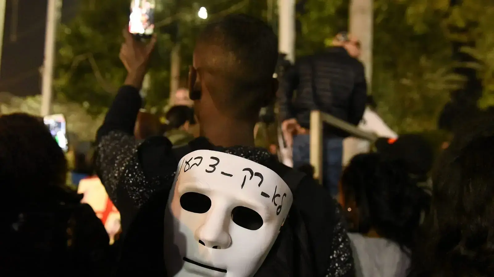 הפגנת המחאה של בני העדה האתיופית במחאה על הריגת יהודה ביאדגה, כיכר רבין, 30 בינואר 2019 הפגנת המחאה של בני העדה האתיופית במחאה על הריגת יהודה ביאדגה, כיכר רבין, 30 בינואר 2019