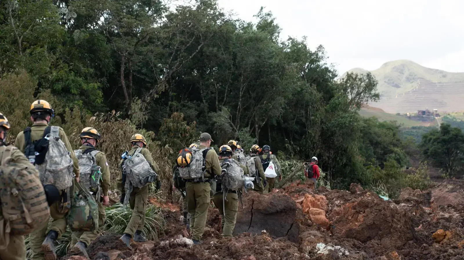 פעילות משלחת הסיוע של צה"ל באזור קריסת הסכר בברזיל פעילות משלחת הסיוע של צה"ל באזור קריסת הסכר בברזיל