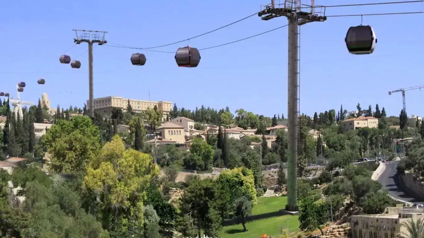 הדמיה - רכבל בירושלים הדמיה - רכבל בירושלים