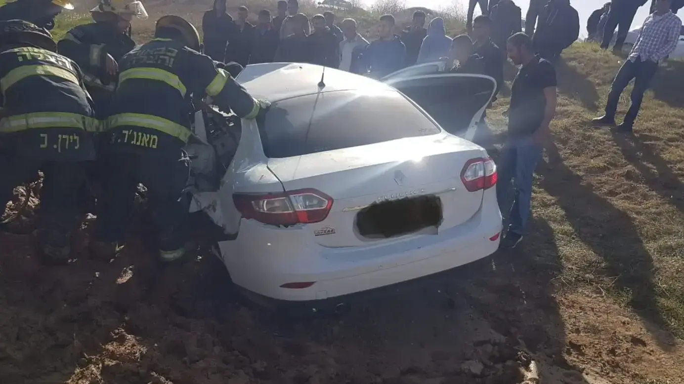 תאונת דרכים סמוך ללהב בנגב תאונת דרכים סמוך ללהב בנגב