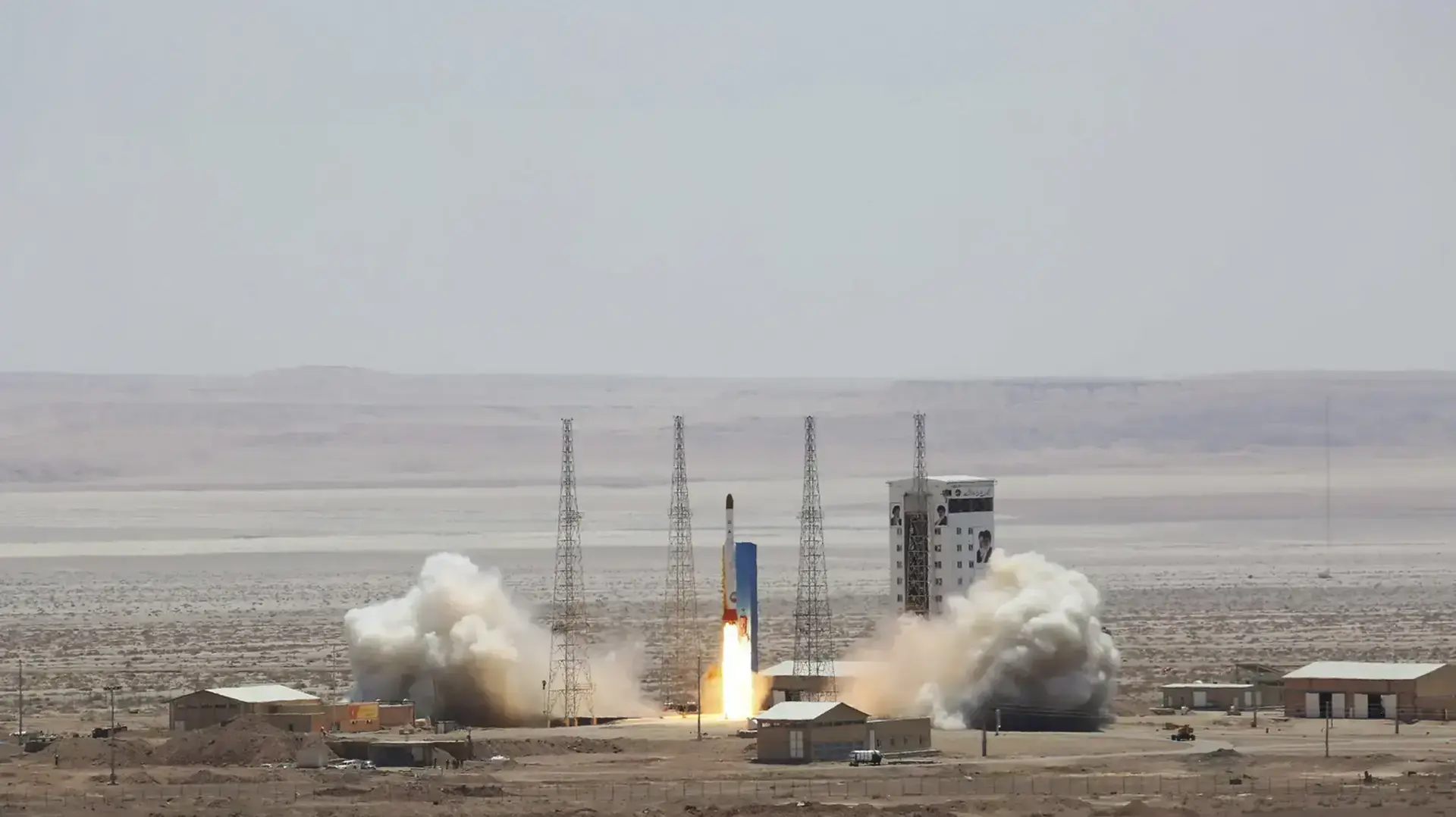 שיגור לווין מבסיס במקום לא ידוע, איראן, 2017 שיגור לווין מבסיס במקום לא ידוע, איראן, 2017