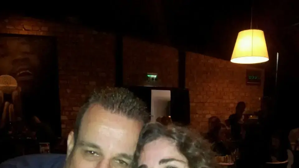 יורי גיא רון ובתו לי יורי גיא רון ובתו לי