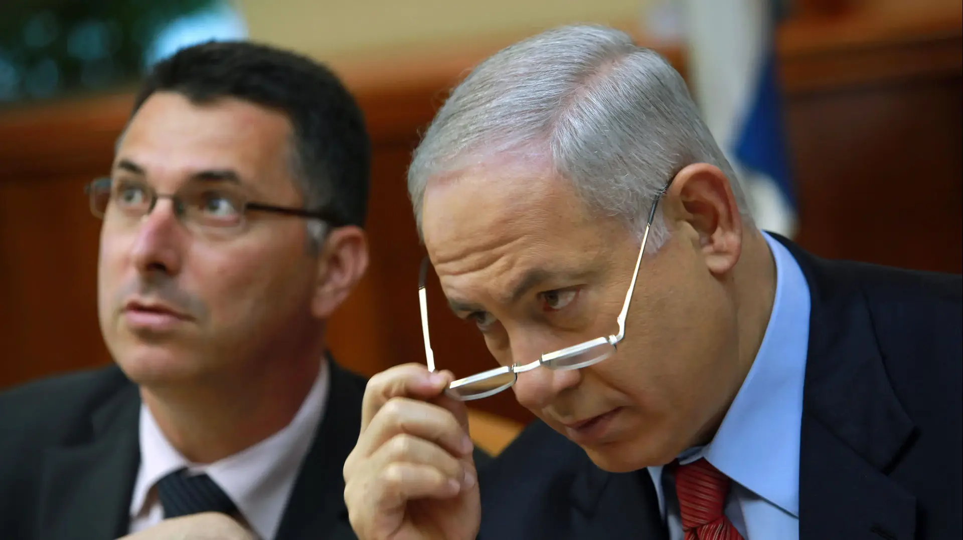 גדעון סער בנימין נתניהו 2009 גדעון סער בנימין נתניהו 2009