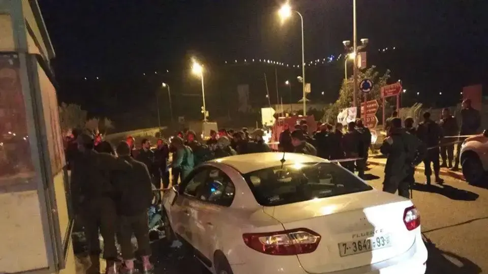 זירת הפיגוע ליד מחסום ג'למה, 4 בפברואר 2019 זירת הפיגוע ליד מחסום ג'למה, 4 בפברואר 2019
