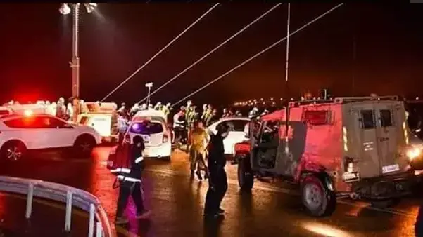 זירת הפיגוע ליד מחסום ג'למה, 4 בפברואר 2019 זירת הפיגוע ליד מחסום ג'למה, 4 בפברואר 2019