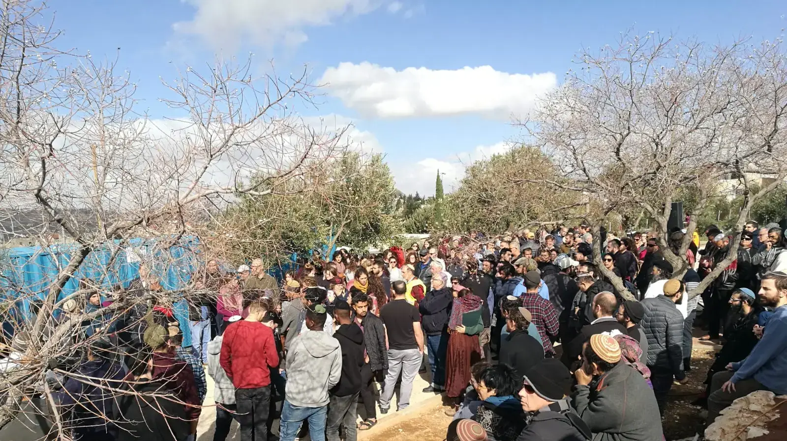 הלווית אורי אנסבכר בתקוע, 8 בפברואר 2019 הלווית אורי אנסבכר בתקוע, 8 בפברואר 2019