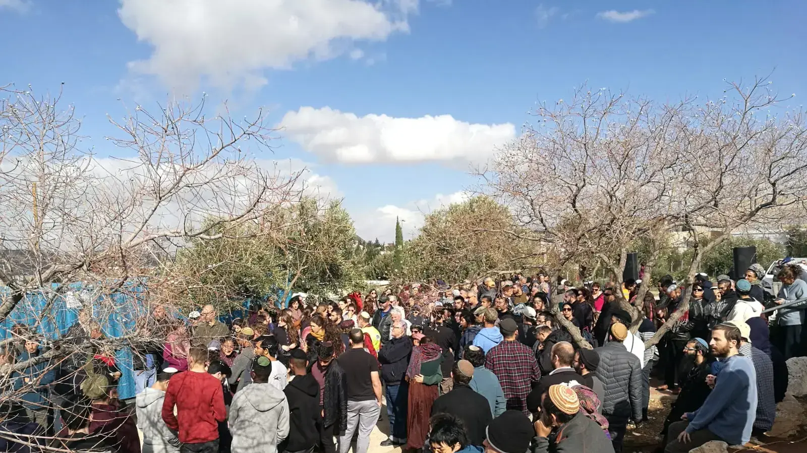 הלווית אורי אנסבכר בתקוע, 8 בפברואר 2019 הלווית אורי אנסבכר בתקוע, 8 בפברואר 2019