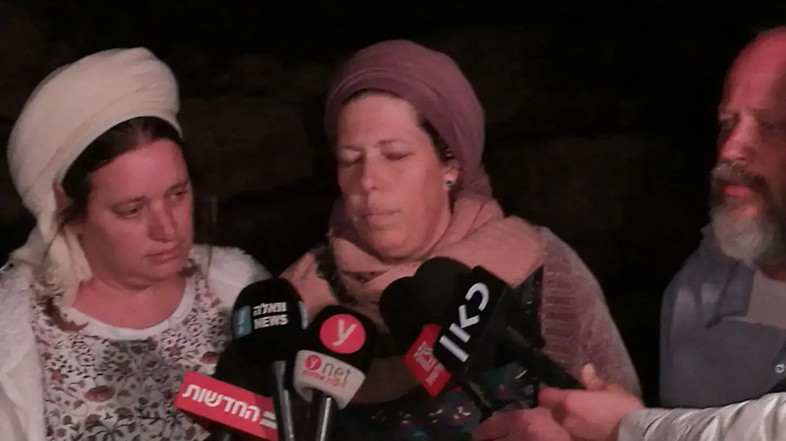 משפחתה של הנרצחת אורי אנסבכר, 2 פברואר, 2019 משפחתה של הנרצחת אורי אנסבכר, 2 פברואר, 2019
