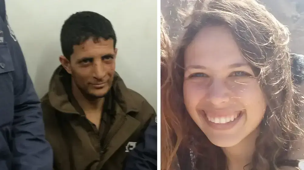 אורי אנסבכר וערפאת ארפעיה החשוד ברציחתה אורי אנסבכר וערפאת ארפעיה החשוד ברציחתה