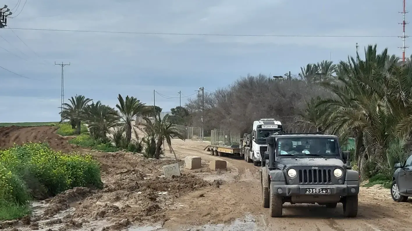 גבול רצועת עזה , 18 בפברואר 2019 גבול רצועת עזה , 18 בפברואר 2019