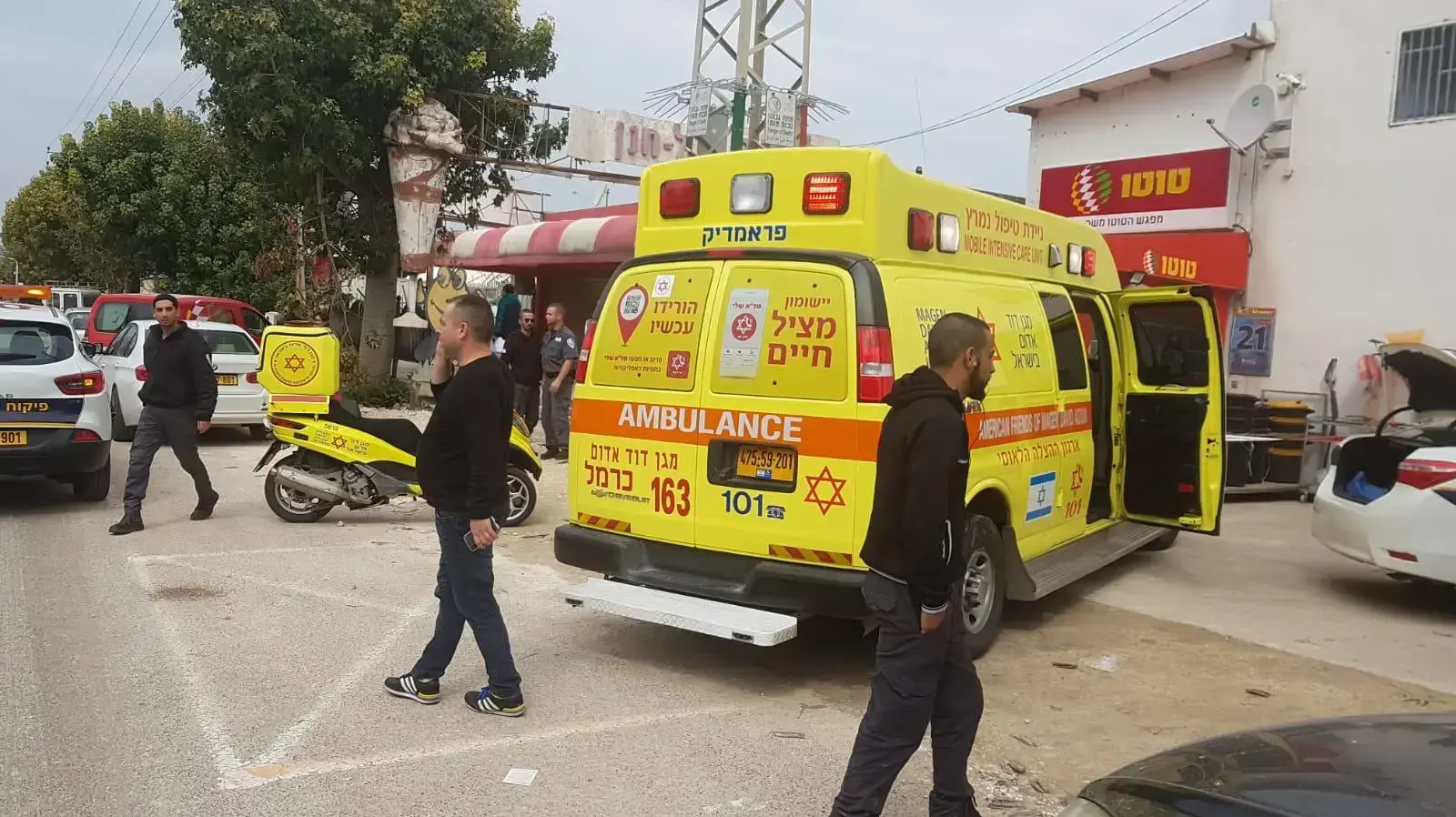 2 פצועים מירי בדרך בר יהודה בנשר, 20 בפברואר 2019