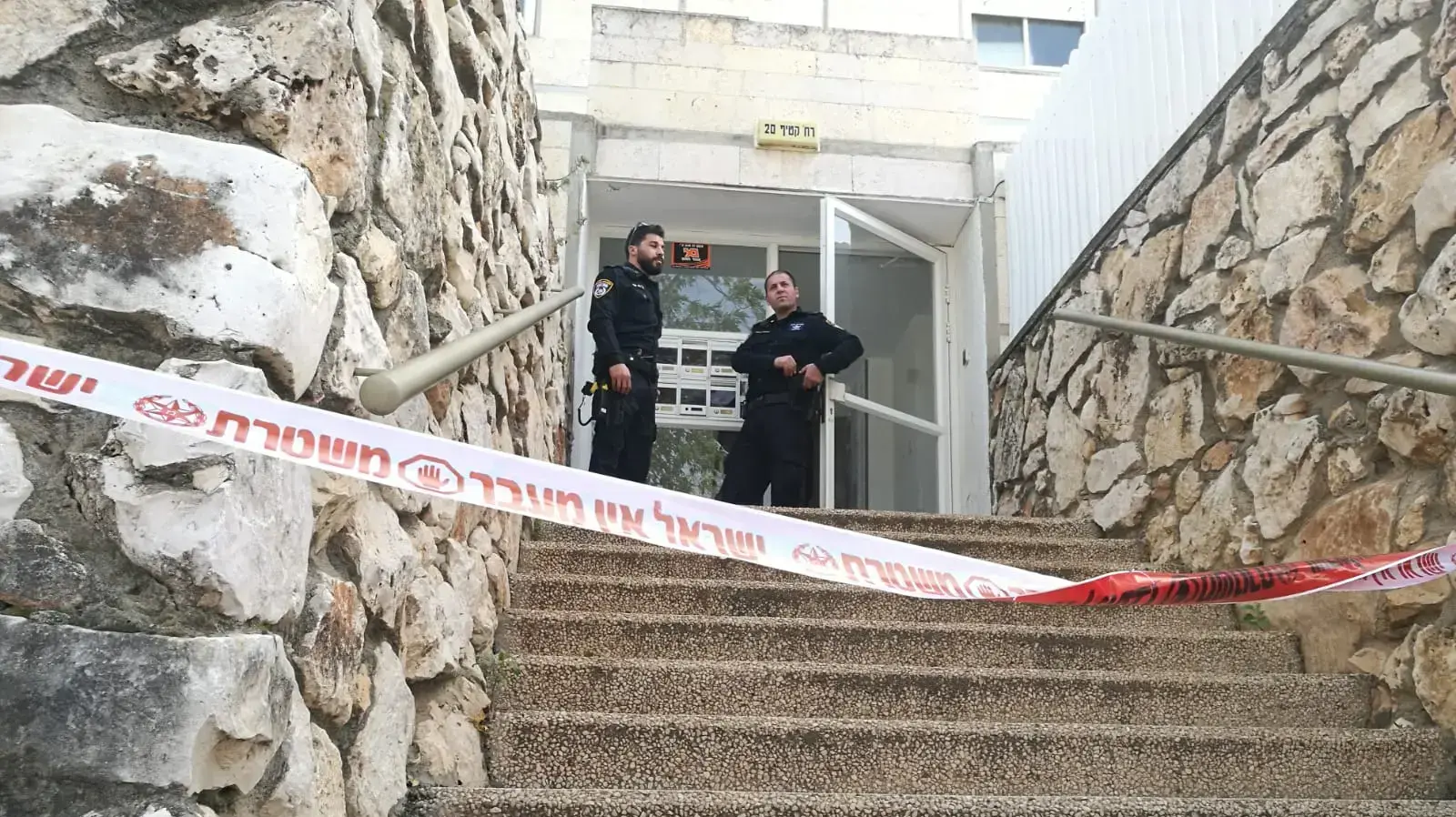 זירת הרצח בכרמיאל זירת הרצח בכרמיאל