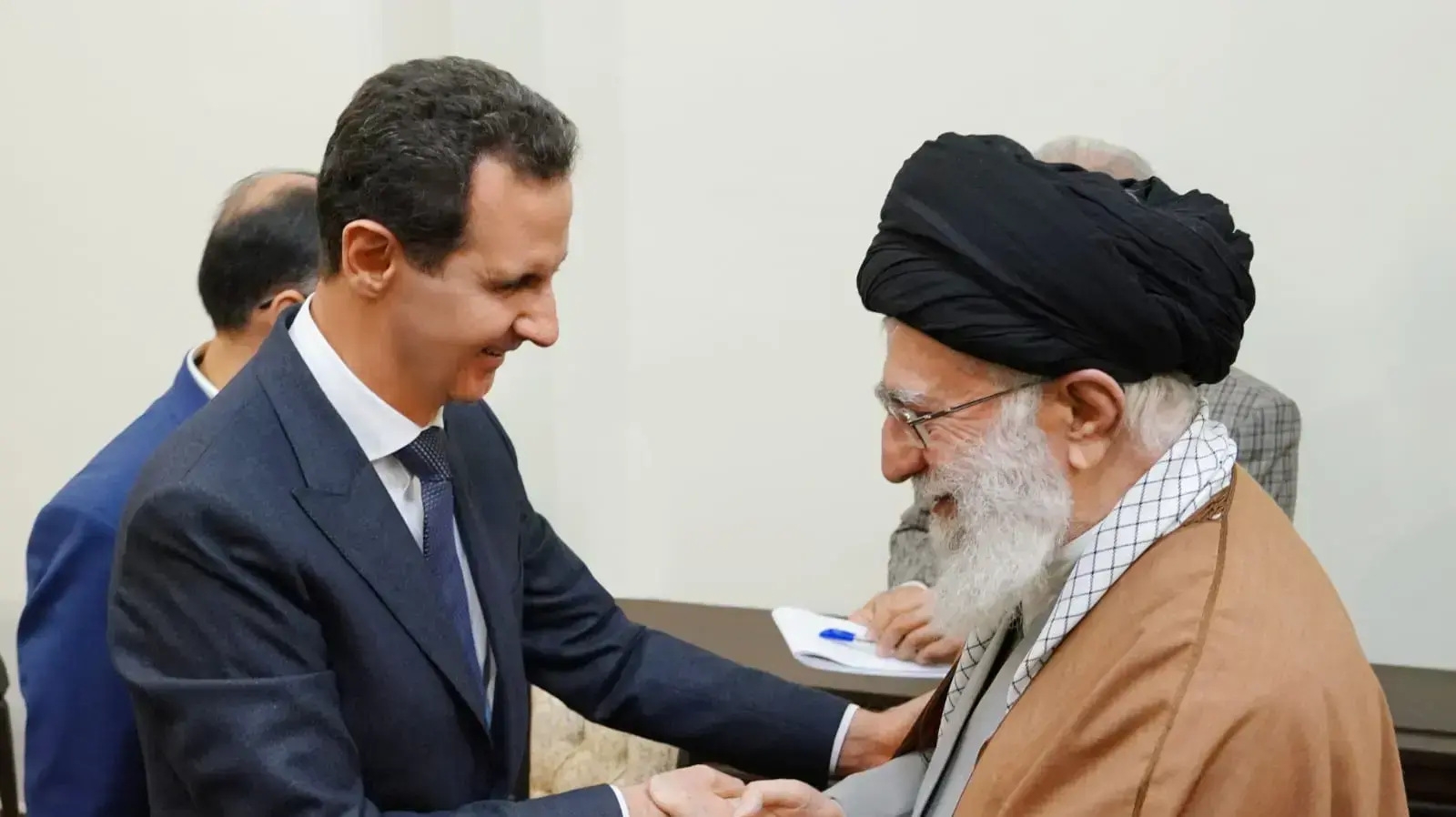 אסד הגיע לביקור באיראן ונפגש עם רוחאני וחמינאי, 25 בפברואר 2019