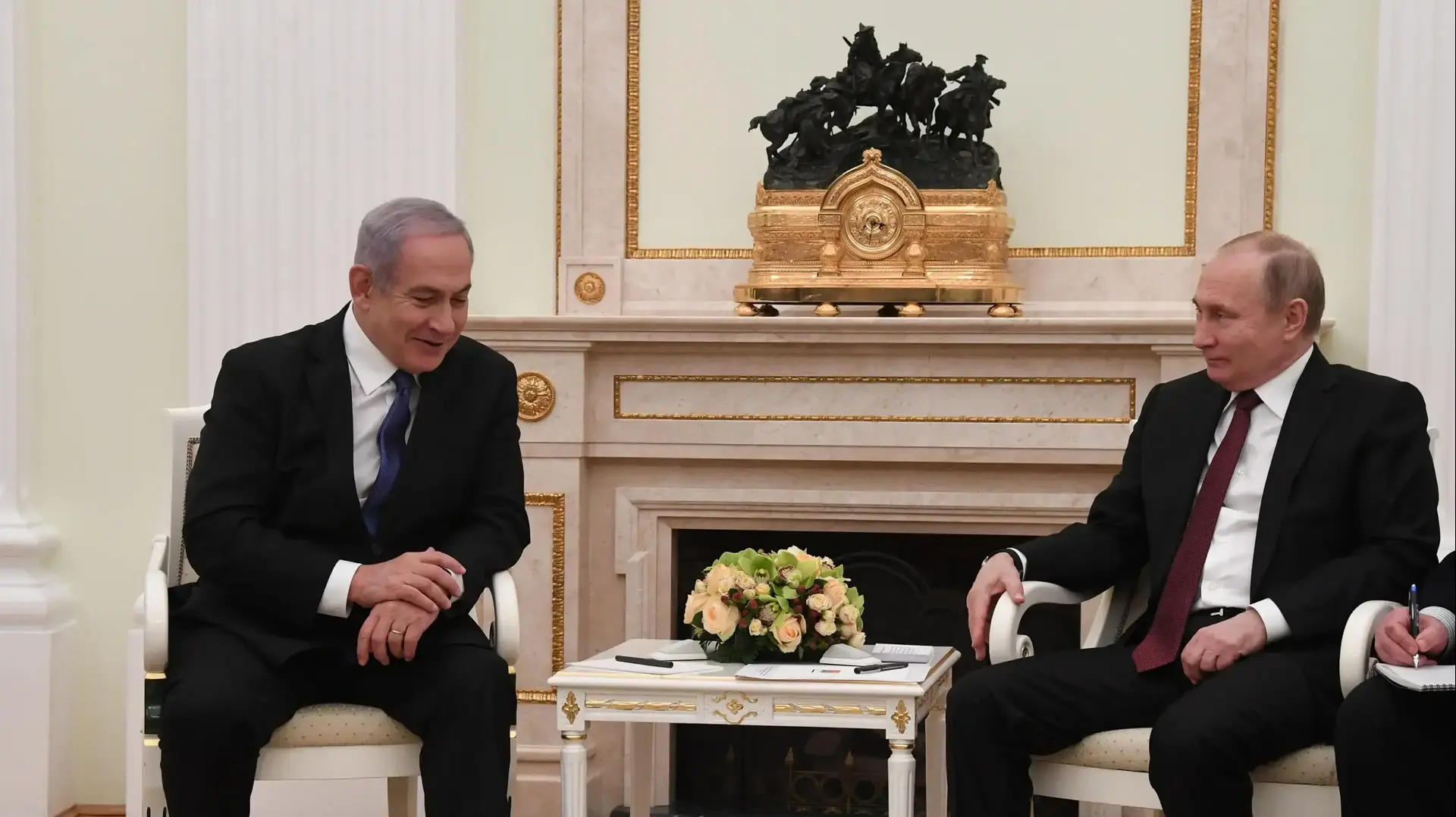ראש הממשלה בנימין נתניהו נפגש עם נשיא רוסיה ולדימיר פוטין בקרמלין במוסקבה 27 בפברואר 2019 ראש הממשלה בנימין נתניהו נפגש עם נשיא רוסיה ולדימיר פוטין בקרמלין במוסקבה 27 בפברואר 2019