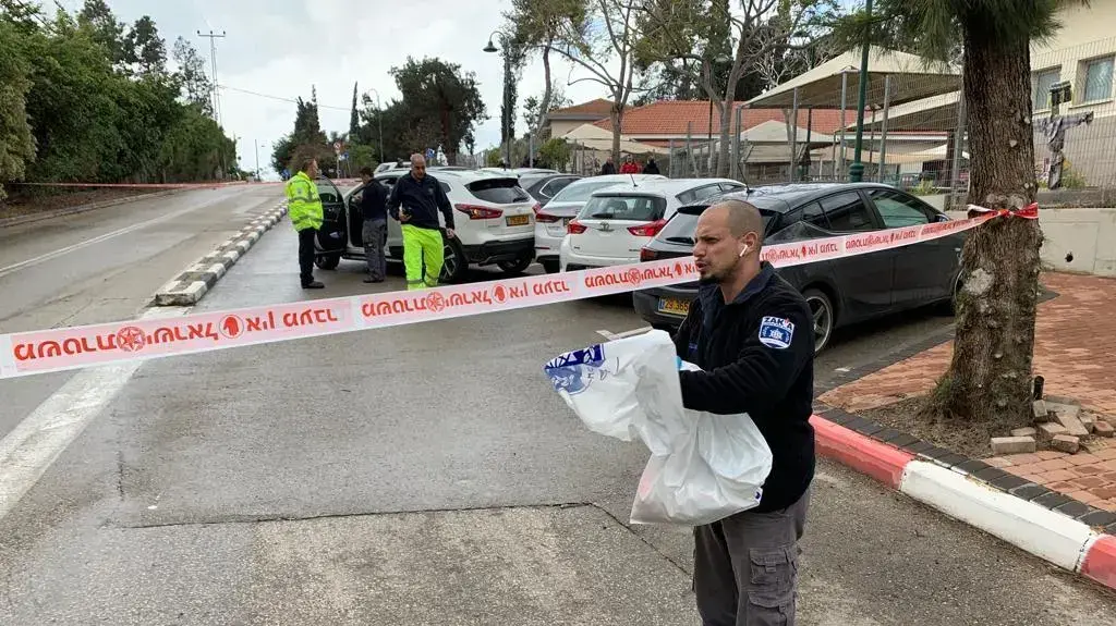 זירת התאונה בה נקבע מותו של הילד שנדרס בשומרון 28 בפברואר 2019 זירת התאונה בה נקבע מותו של הילד שנדרס בשומרון 28 בפברואר 2019