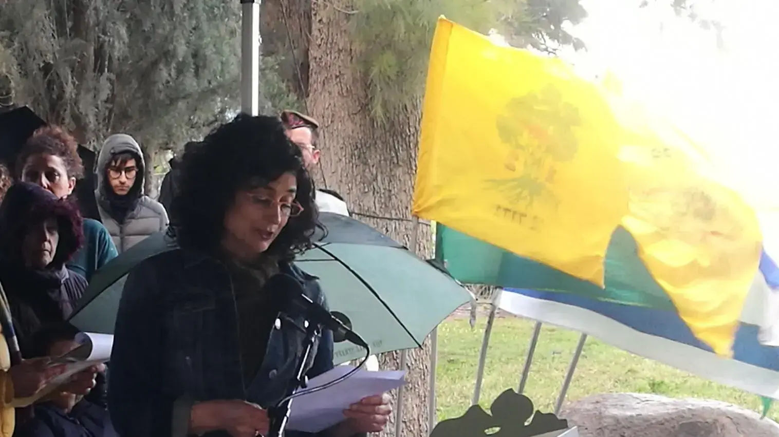 הרטל גרשטיין האלמנה בטקס לציון 20 שנה לנפילתו של תא"ל ארז גרשטיין בקיבוץ רשפים, 28 בפברואר 2019 הרטל גרשטיין האלמנה בטקס לציון 20 שנה לנפילתו של תא"ל ארז גרשטיין בקיבוץ רשפים, 28 בפברואר 2019